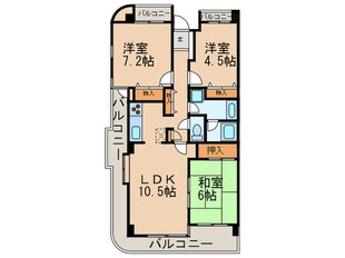 クレスの物件間取画像